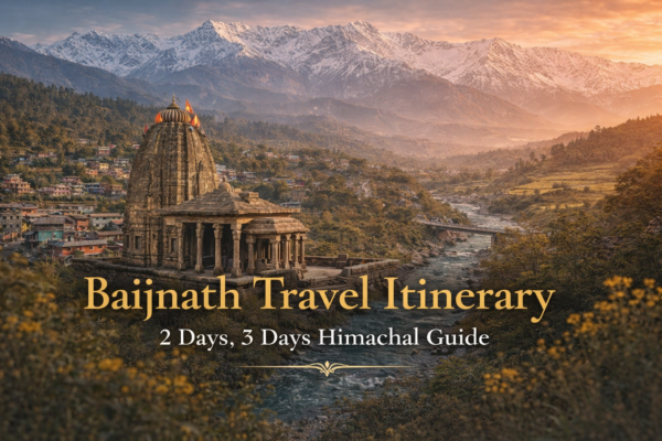 Baijnath Travel Itinerary (2 Days and 3 Days Plan)